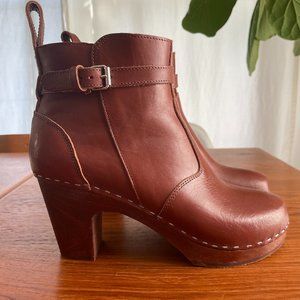 Swedish Hasbeens Jodhpur Booties, Women's 39